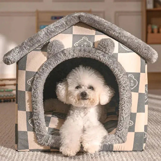 Pet Warm Kennel Foldable House