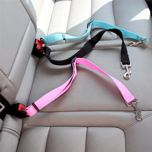 Adjustable Car Seat Belt Dog Leash