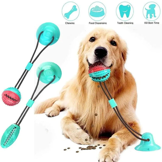 Silicone Suction Feeding Cup Dog Toy